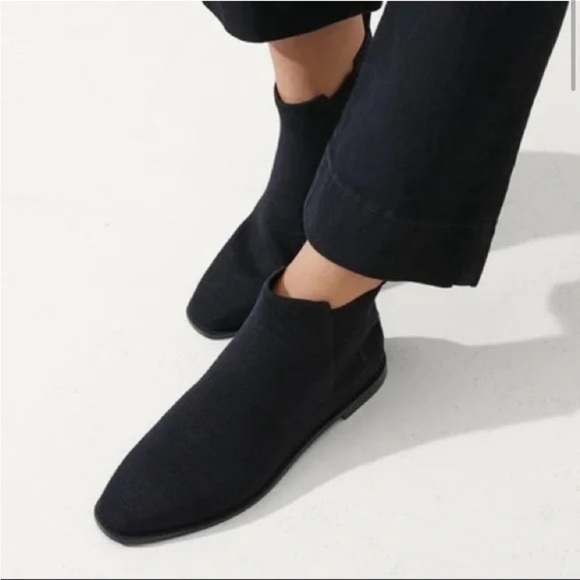 ROTHY'S The Merino Ankle Wool Slip-On Ankle Booties Chelsea - Picture 4 of 10